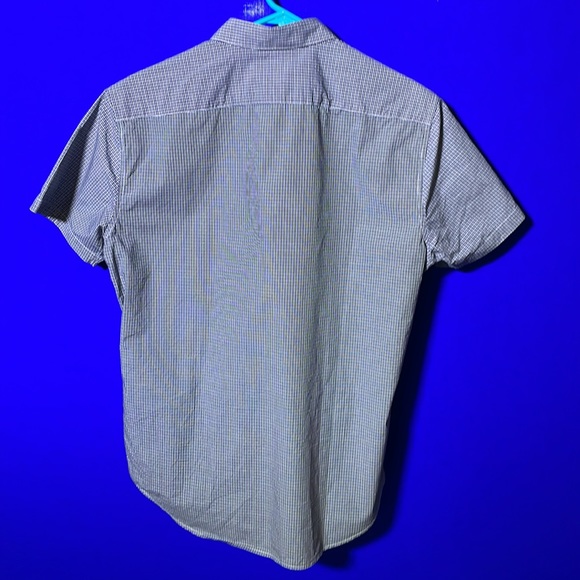 EUC Theory Button Down Short Sleeve Shirt - Picture 5 of 5